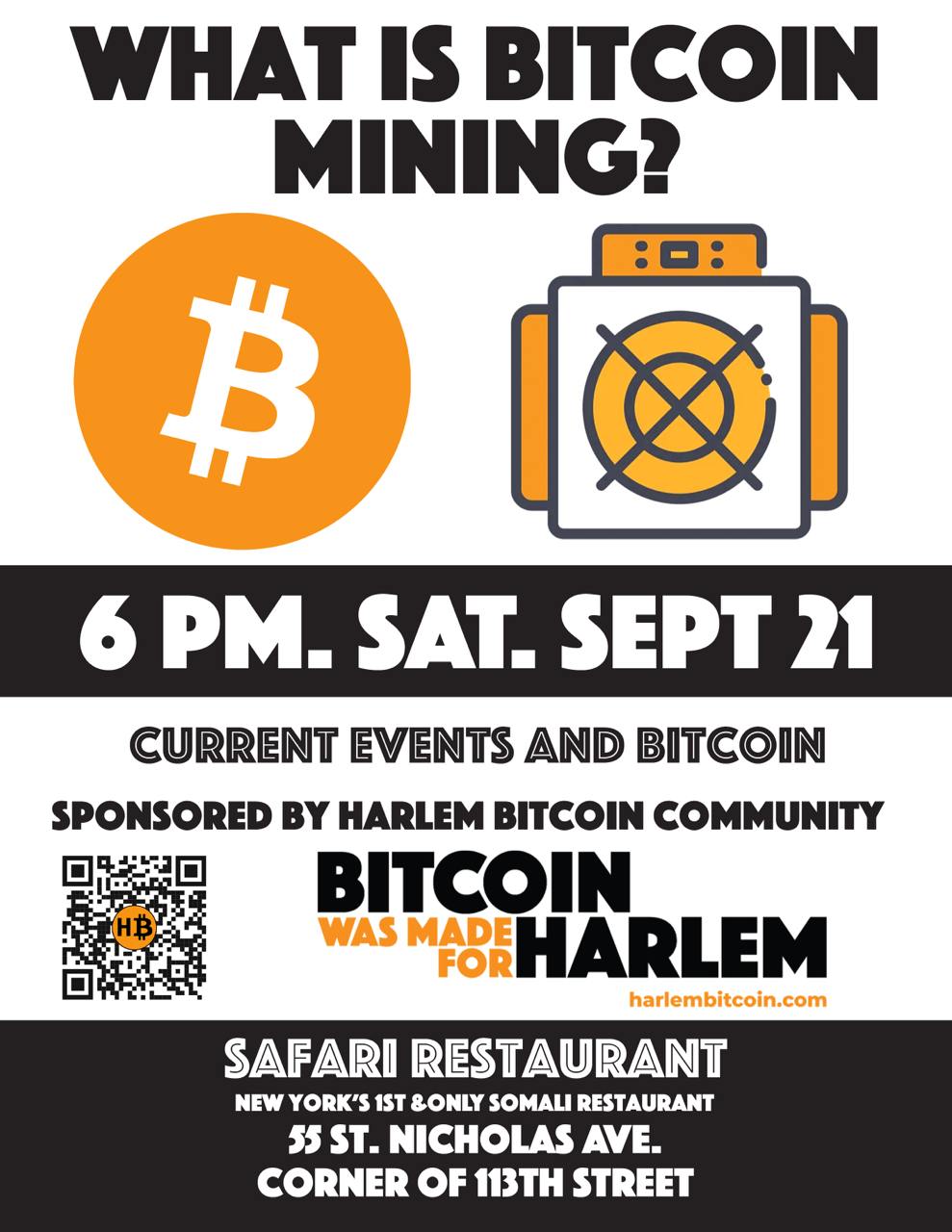 Harlem Bitcoin Community Meetup